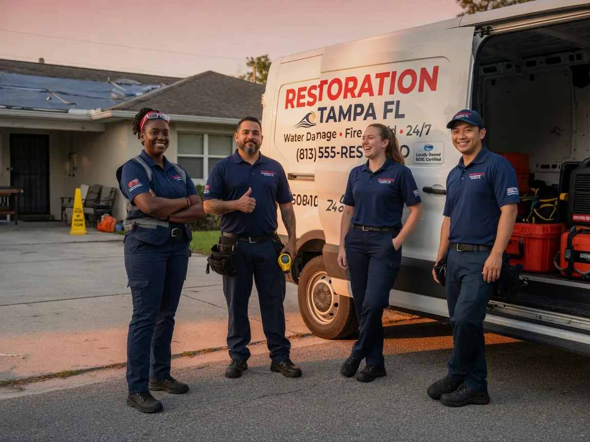 Water Damage Restoration company in Tivoli, TX